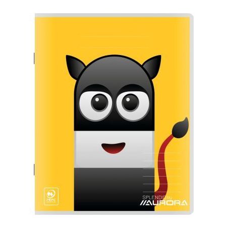 Achetez Cahier de brouillon 200 pages 60g, format A5, ligné 8mm 100G1L AURORA pas cher sur Ma Rentr..