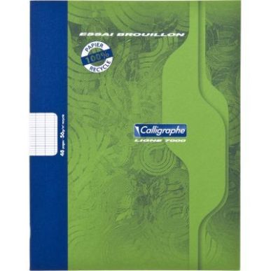 Achetez Lot de 20 cahiers de brouillon 48 pages seyès 56g, format 17x22 cm 2148C X20 CLAIREFONTAINE..