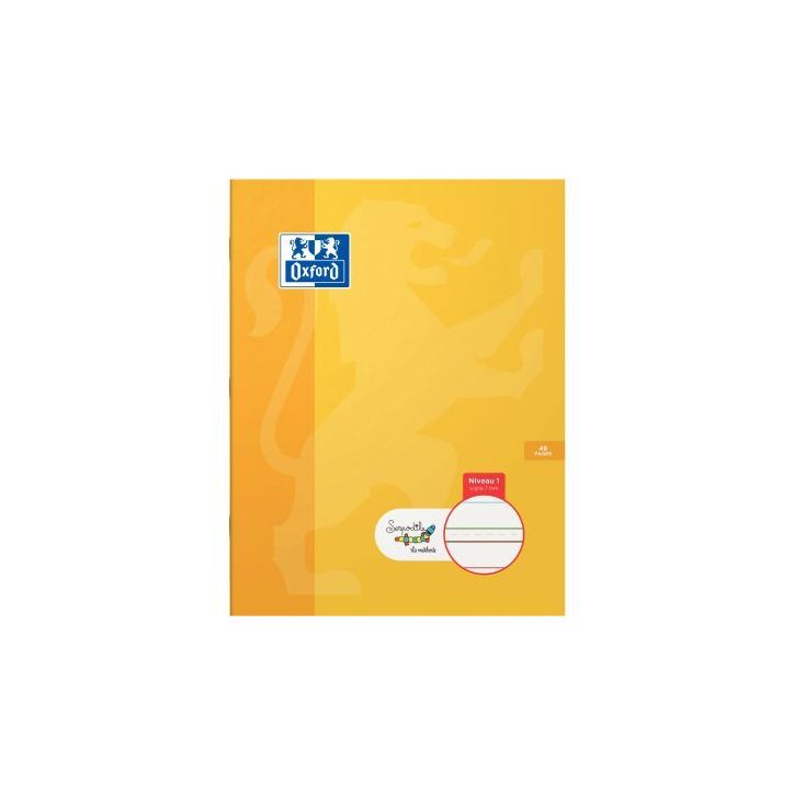 Cahier DYS format 17x22 cm, 46 pages interligne 7 mm 400185659 SERPODILE