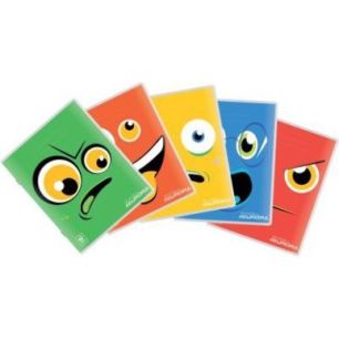 Achetez Cahier piqué écolier 120 pages 80g, quadrillé 5x5, format A5 160PQ5 AURORA pas cher sur M..