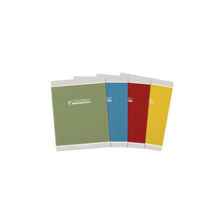 Cahier piqué 48 pages 17x22 cm, seyès 90g, 100% recyclé 400157170 HAMELIN