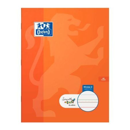 Achetez Cahier DYS format 17x22 cm, 46 pages interligne 5 mm 400185658 SERPODILE pas cher sur Ma Ren..