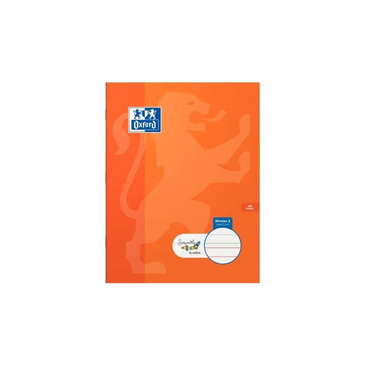 Cahier DYS format 17x22 cm, 46 pages interligne 5 mm 400185658 SERPODILE