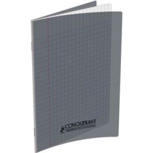 Achetez CONQUERANT C9 Cahier piqûre 17x22cm 48 pages 90g grands carreaux Séyès. Couverture polypr..
