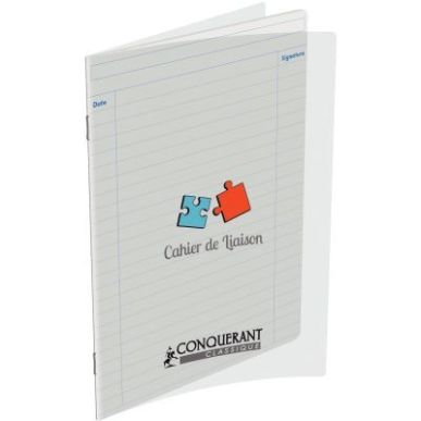 Achetez Cahier de liaison 48 pages, couverture polypropylène, format 17x22 cm, ligné 400067936 HAM..