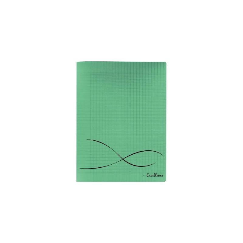Achetez Piqûre 64 pages EXCELLENCE, format 17x22 cm, réglure seyès, couverture en polypropylène ..