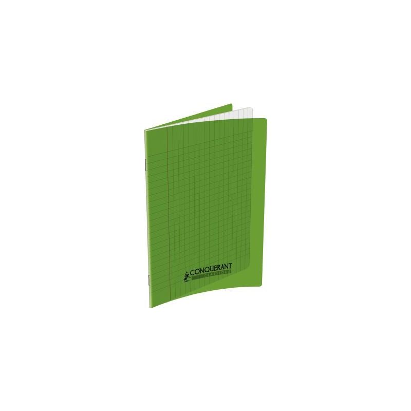 Achetez CONQUERANT C9 Cahier piqûre 17x22cm 60 pages 90g grands carreaux Séyès. Couverture polypr.. Achetez CONQUERANT C9 Cahier piqûre 17x22cm 60 pages 90g grands carreaux Séyès. Couverture polypr..