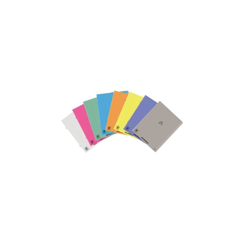 Achetez Cahier piqué AURORA 72 pages 80g, format A5 quadrillé 5x5, couverture PP coloris assortis .. Achetez Cahier piqué AURORA 72 pages 80g, format A5 quadrillé 5x5, couverture PP coloris assortis ..