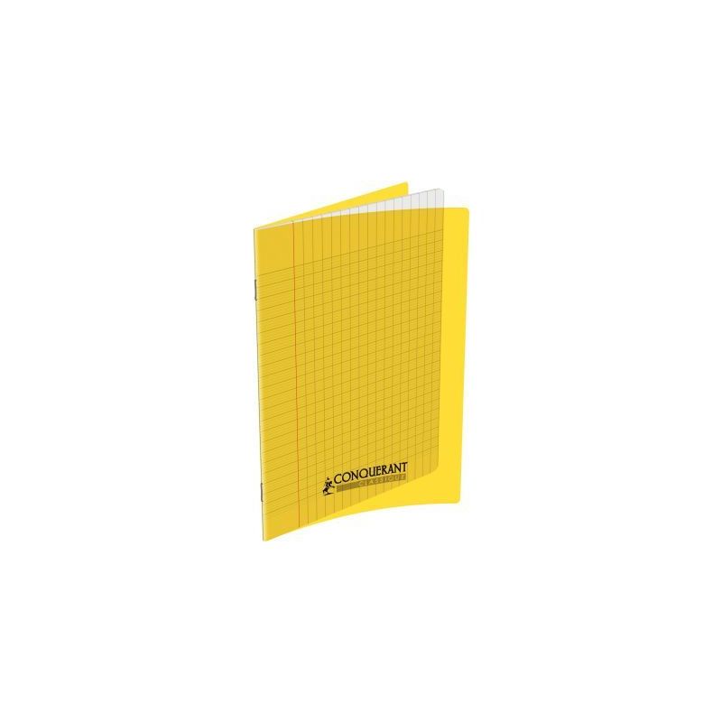 Achetez CONQUERANT C9 Cahier piqûre 17x22cm 60 pages 90g grands carreaux Séyès. Couverture polypr.. Achetez CONQUERANT C9 Cahier piqûre 17x22cm 60 pages 90g grands carreaux Séyès. Couverture polypr..