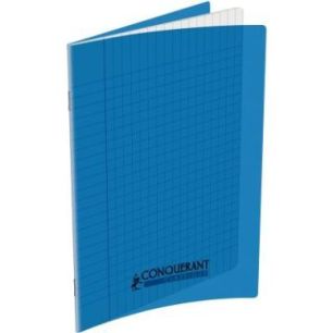 Achetez CONQUERANT C9 Cahier piqûre 17x22cm 60 pages 90g grands carreaux Séyès. Couverture polypr..