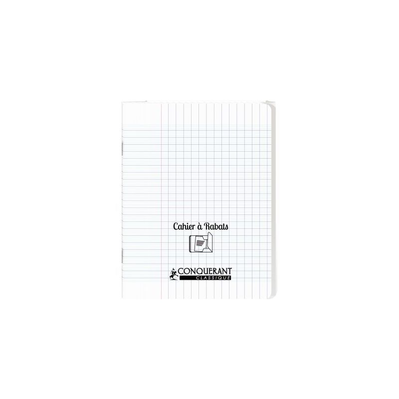 Achetez Piqûre 96 pages couverture polypropylène avec 2 rabats format 17x22 cm seyes incolore 4001.. Achetez Piqûre 96 pages couverture polypropylène avec 2 rabats format 17x22 cm seyes incolore 4001..