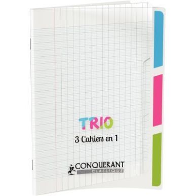 Achetez Piqûre 96 pages 3 index, couverture polypropylène, format 17x22 cm, seyès 400118838 HAMEL..