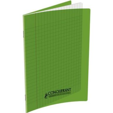 Achetez Piqûre 96 pages 17x22 cm, seyès 90g couverture polypropylène vert 100102202 HAMELIN pas c..