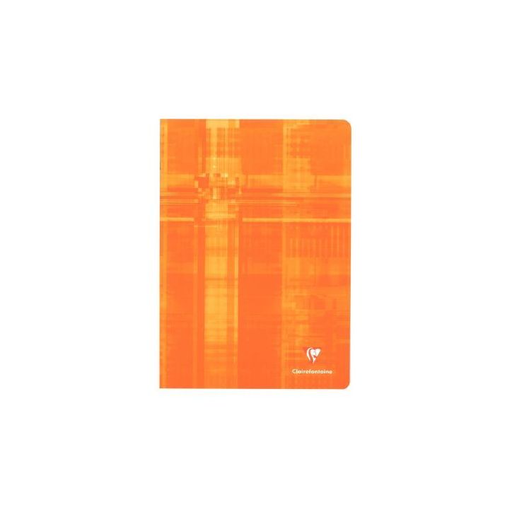 CLAIREFONTAINE Cahier reliure piqûre 21x29,7cm 96 pages petits carreaux 5x5 papier 90g