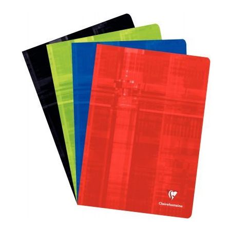 Achetez CLAIREFONTAINE Cahier reliure piqûre grand format 21x29,7cm 96 pages grands carreaux Séyè..