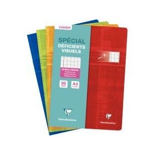Achetez Piqûre 96 pages 21x29,7 cm, seyès 2,5 mm agrandi 10/10, papier 90g 63996C CLAIREFONTAINE p..