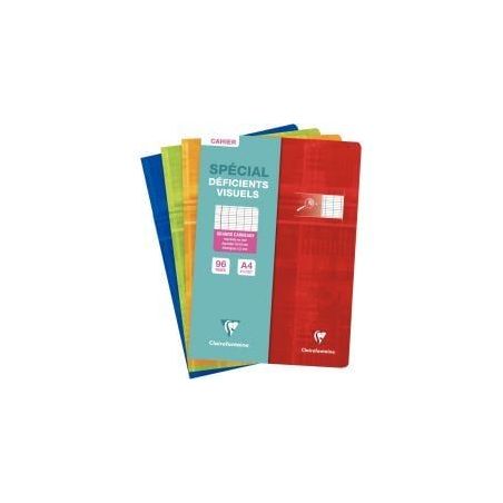 Achetez Piqûre 96 pages 21x29,7 cm, seyès 2,5 mm agrandi 10/10, papier 90g 63996C CLAIREFONTAINE p..