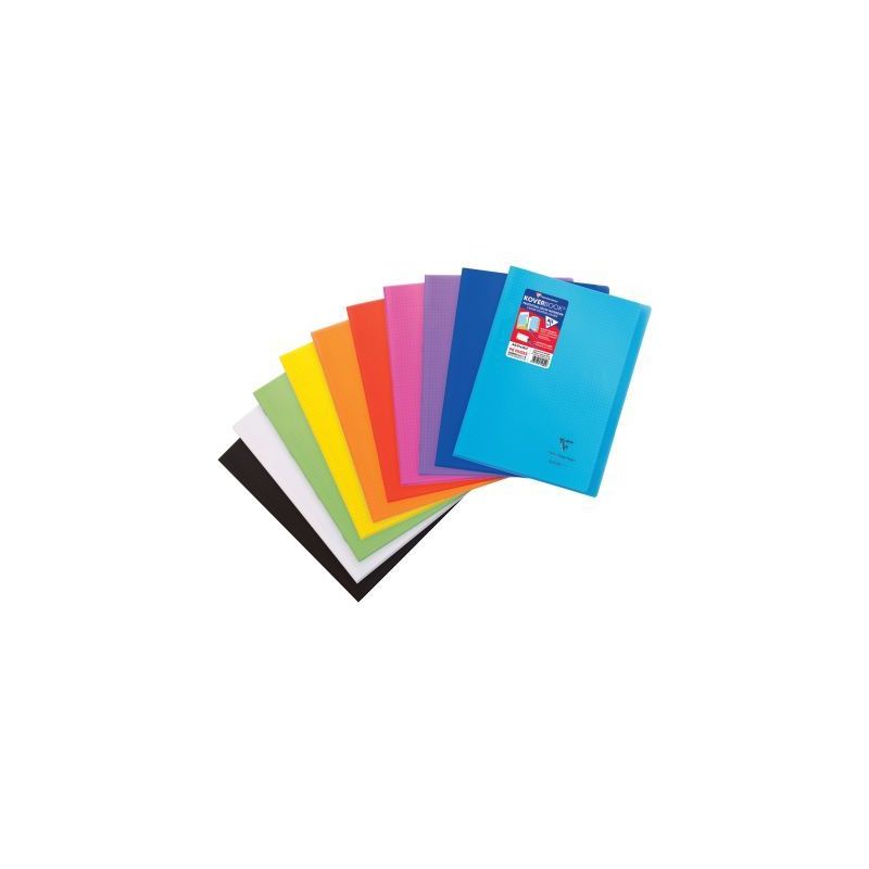Achetez Piqûre 96 pages KOVERBOOK, format A4, quadrillé 5x5 90g, couverture polypropylène coloris.. Achetez Piqûre 96 pages KOVERBOOK, format A4, quadrillé 5x5 90g, couverture polypropylène coloris..