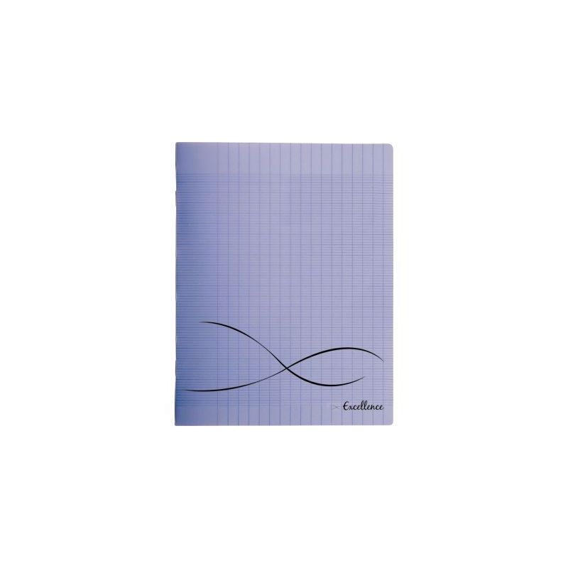 Achetez Piqûre 96 pages EXCELLENCE, format A4, réglure seyès, couverture en polypropylène violet..