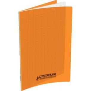 Achetez Piqûre 96 pages 21x29,7 cm, seyès 90g couverture polypropylène orange 100105478 HAMELIN p..