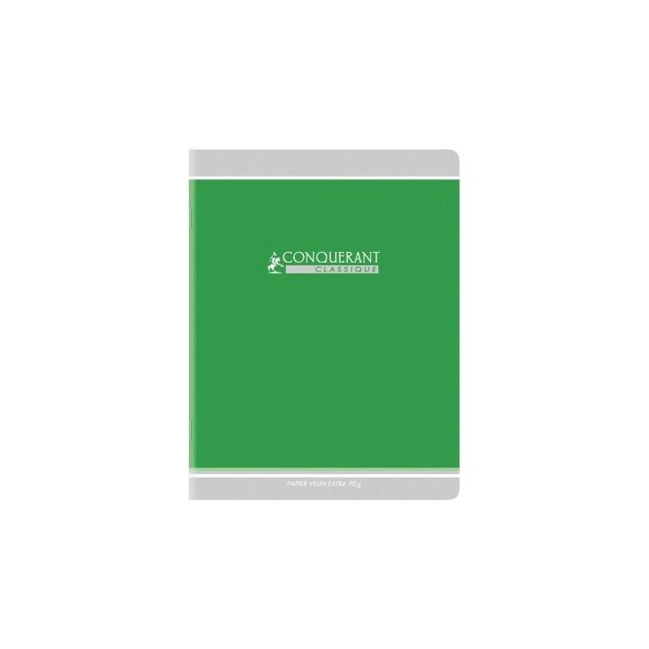 Cahier de devoirs piqué 96 pages, format 24x32 cm, seyès 100104302 HAMELIN