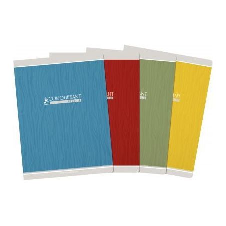 Achetez Cahier piqué 48 pages 24x32 cm, seyès 90g, 100% recyclé 400157172 HAMELIN pas cher sur Ma..