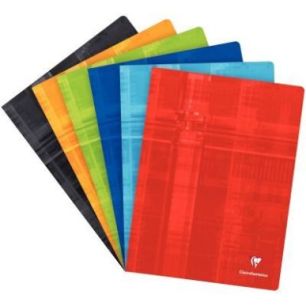 Achetez CLAIREFONTAINE Cahier piqûre 96 pages Seyès 24x32. Couverture carte pas cher sur Ma Rentr ..