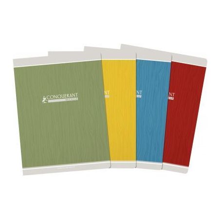 Achetez Cahier piqué 96 pages 24x32 cm, seyès 90g, 100% recyclé 400157173 HAMELIN pas cher sur Ma..