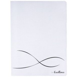 Achetez CONQUERANT C9 Cahier piqûre 24x32cm 96 pages 90g quadrillé 5x5. Couverture polypropylène ..