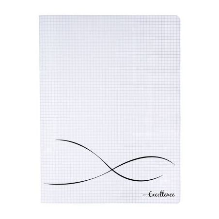 Achetez CONQUERANT C9 Cahier piqûre 24x32cm 96 pages 90g quadrillé 5x5. Couverture polypropylène ..