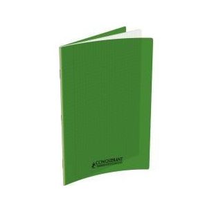 Achetez Piqûre 96 pages 24x32 cm, seyès 90g couverture polypropylène vert 100104499 HAMELIN pas c..