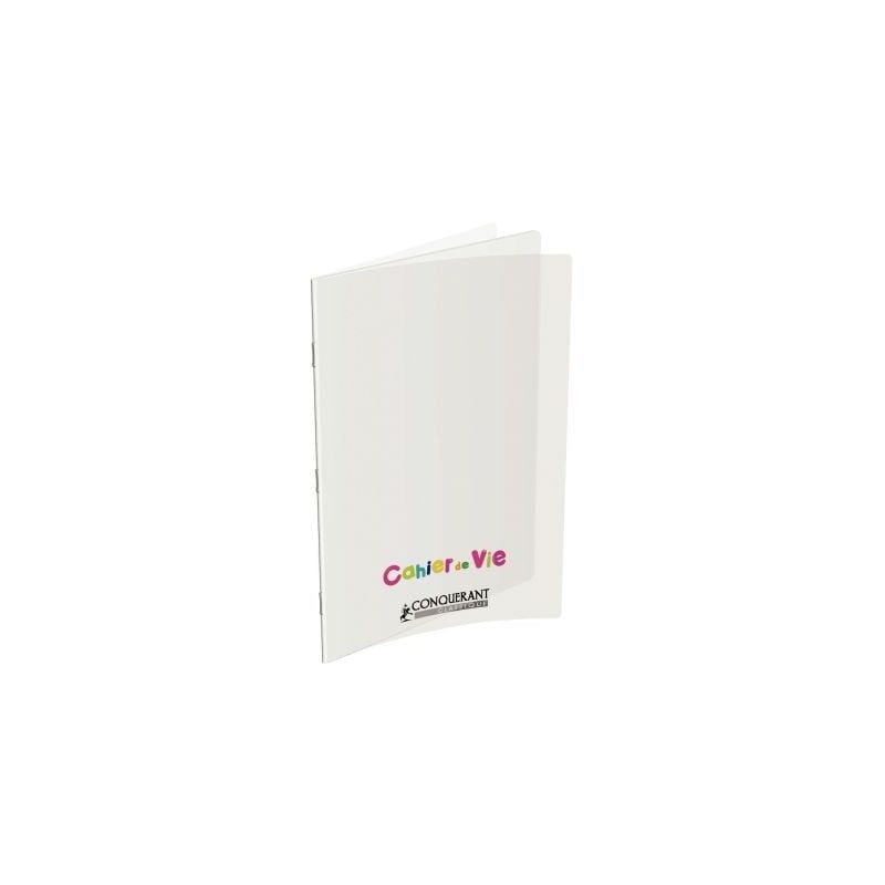 Achetez Cahier de vie 96 pages lignées/unies, couverture polypropylène, format 24x32 cm 400037791 ..
