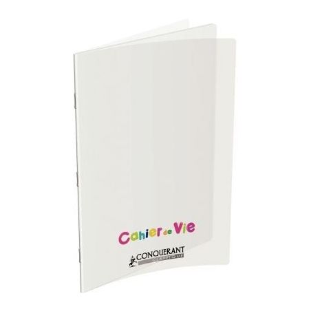 Achetez Cahier de vie 96 pages lignées/unies, couverture polypropylène, format 24x32 cm 400037791 ..