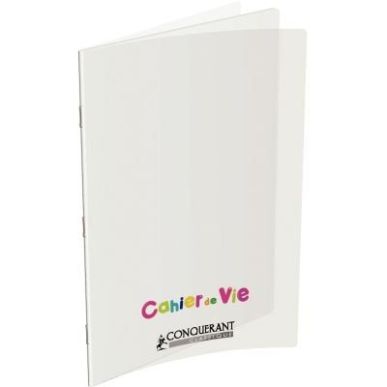 Achetez Cahier de vie 96 pages lignées/unies, couverture polypropylène, format 24x32 cm 400037791 ..