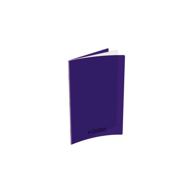 Achetez CONQUERANT C9 Cahier piqûre 24x32cm 48 pages 90g grands carreaux Séyès. Couverture polypr..