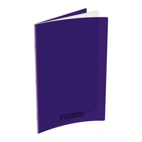 Achetez CONQUERANT C9 Cahier piqûre 24x32cm 48 pages 90g grands carreaux Séyès. Couverture polypr..
