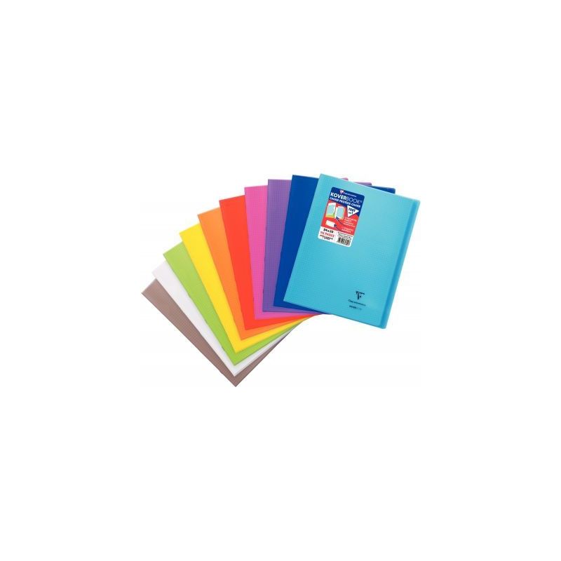 Achetez Piqûre 96 pages KOVERBOOK, format 24x32 cm, quadrillé 5x5 90g, couverture PP coloris assor.. Achetez Piqûre 96 pages KOVERBOOK, format 24x32 cm, quadrillé 5x5 90g, couverture PP coloris assor..