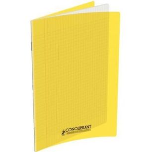 Achetez Piqûre 60 pages 24x32 cm seyès 90g couverture en polypropylène jaune 400173536 HAMELIN pa..