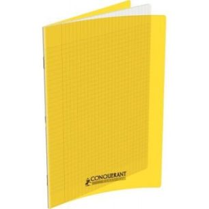 Achetez Piqûre 96 pages 24x32 cm, seyès 90g couverture polypropylène jaune 100101327 HAMELIN pas ..