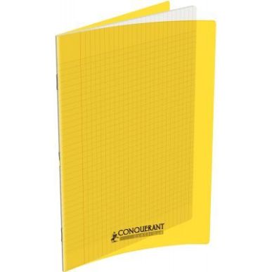 Achetez Piqûre 140 pages 24x32 cm, seyès, couverture polypropylène, jaune 400089828 HAMELIN pas c..