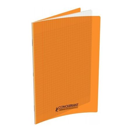 Achetez Piqûre 48 pages 24x32 cm seyès 90g couverture en polypropylène orange 400067935 HAMELIN p..
