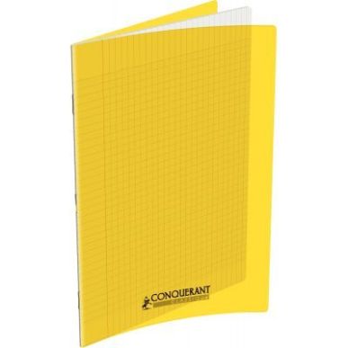 Achetez Piqûre 48 pages 24x32 cm, seyès 90g couverture polypropylène jaune 400006761 HAMELIN pas ..