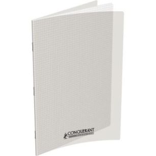 Achetez Piqûre 96 pages couverture polypropylène incolore 24x32 cm papier 90g quadrillé 5x5 40000..