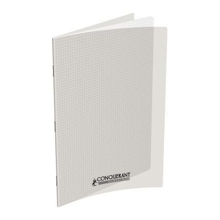 Achetez Piqûre 96 pages couverture polypropylène incolore 24x32 cm papier 90g quadrillé 5x5 40000..