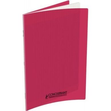 Achetez Cahier piqûre 24x32cm 48 pages 90g grands carreaux Séyès. Couverture polypropylène Rose ..