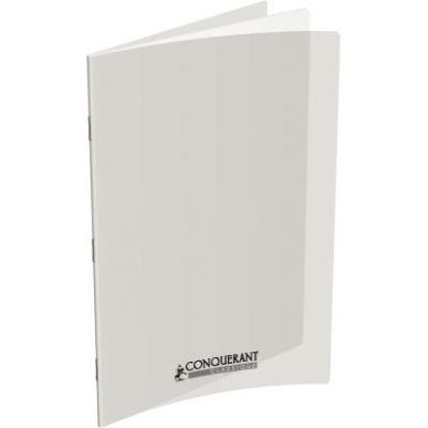 Achetez Piqûre 96 pages 24x32 cm, 90g papier uni blanc couverture en polypropylène incolore 100101..