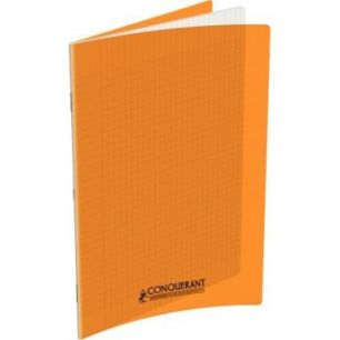 Achetez Piqûre 96 pages 24x32 cm, seyès 90g couverture polypropylène orange 100105480 HAMELIN pas..