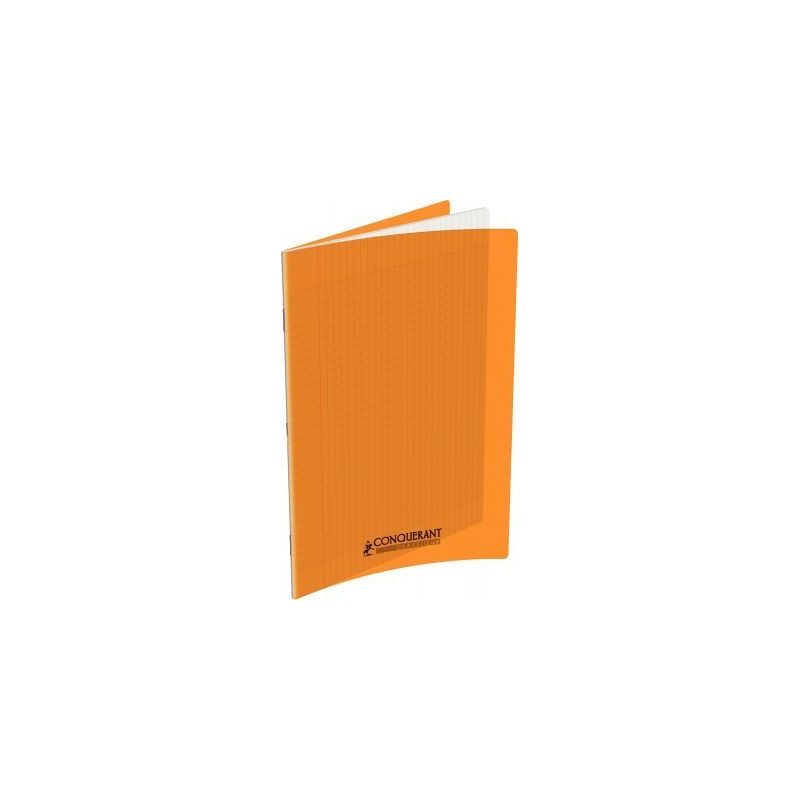 Achetez Piqûre 96 pages 24x32 cm, seyès 90g couverture polypropylène orange 100105480 HAMELIN pas..