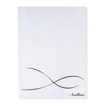 Achetez CONQUERANT C9 Cahier piqûre 24x32cm 48 pages 90g quadrillé 5x5. Couverture polypropylène ..