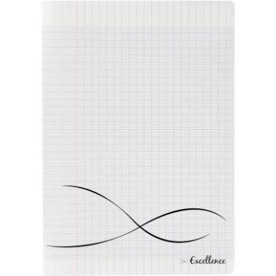 Achetez CONQUERANT C9 Cahier piqûre 24x32cm 48 pages 90g grands carreaux Séyès. Couverture polypr..